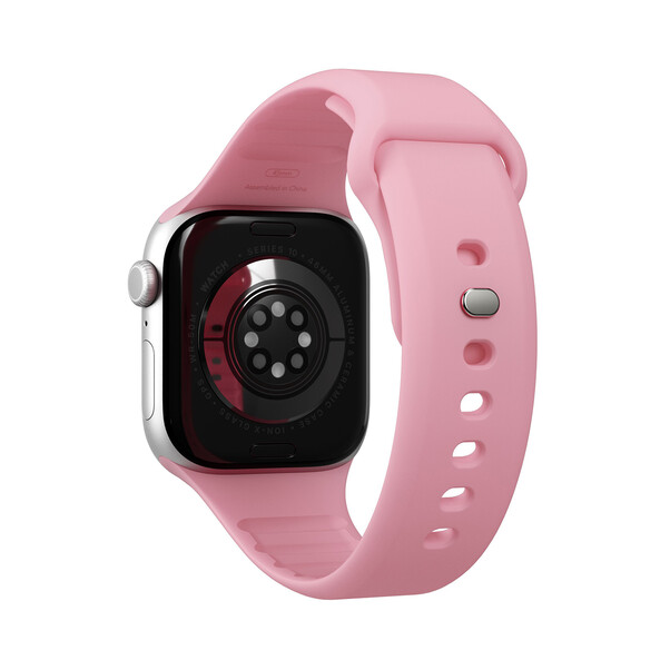 Sie sehen das Produktbild 03 von Vonmählen Classic 2 Silikonarmband für Apple Watch (38 / 40 / 41 mm), rosa Vonmählen Classic 2 Silikonarmband für Apple Watch (38 / 40 / 41 mm), rosa