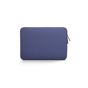 Sie sehen das Produkt Trunk Textile Neopren Sleeve gerippt für MacBook Pro 14", blau, Produktbild: 01 Trunk Textile Neopren Sleeve gerippt für MacBook Pro 14", blau