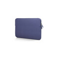 Sie sehen das Produktbild 02 von Trunk Textile Neopren Sleeve gerippt für MacBook Pro 14", blau Trunk Textile Neopren Sleeve gerippt für MacBook Pro 14", blau