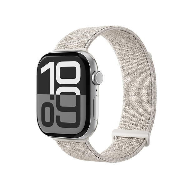 Sie sehen das Produktbild 02 von Vonmählen Sport-Armband 2 für Apple Watch 42/44/45/49 mm, beige Vonmählen Sport-Armband 2 für Apple Watch 42/44/45/49 mm, beige