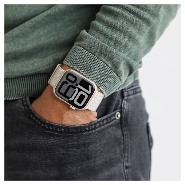 Sie sehen das Produktbild 04 von Vonmählen Sport-Armband 2 für Apple Watch 42/44/45/49 mm, beige Vonmählen Sport-Armband 2 für Apple Watch 42/44/45/49 mm, beige