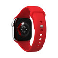 Sie sehen das Produktbild 03 von Vonmählen Classic 2 Silikonarmband für Apple Watch (38 / 40 / 41 mm), rot Vonmählen Classic 2 Silikonarmband für Apple Watch (38 / 40 / 41 mm), rot