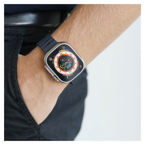 Sie sehen das Produktbild 04 von Vonmählen Wave-Armband 2 für Apple Watch 38/40/41 mm, dunkelblau Vonmählen Wave-Armband 2 für Apple Watch 38/40/41 mm, dunkelblau