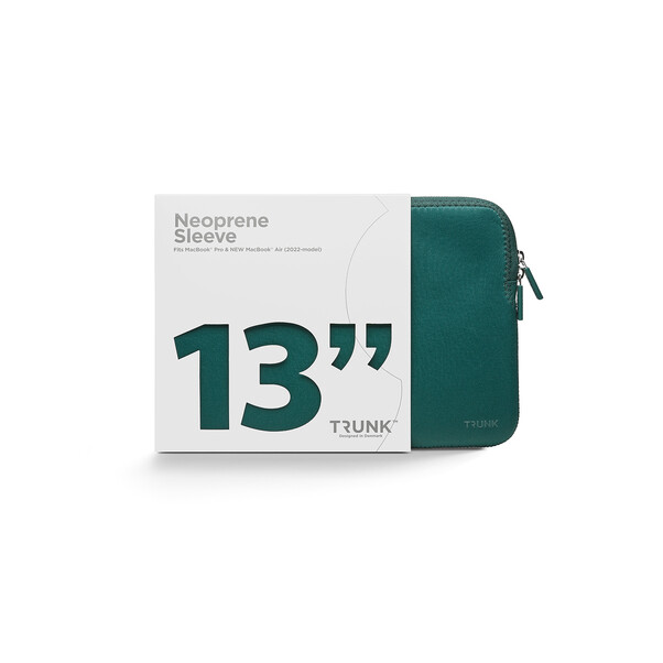 Trunk Neopren Sleeve für MacBook Air (2022/2024) 13&quot;, gru?n