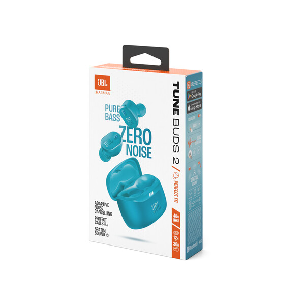Sie sehen das Produktbild 02 von JBL Tune Buds 2, türkis JBL Tune Buds 2, türkis