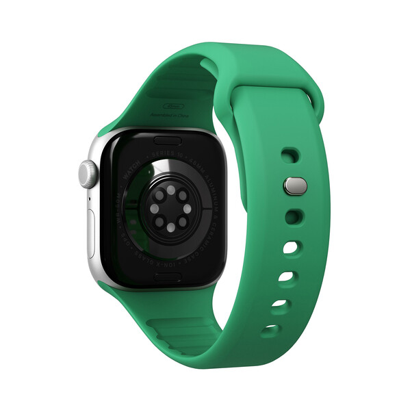 Sie sehen das Produktbild 03 von Vonmählen Classic 2 Silikonarmband für Apple Watch (38 / 40 / 41 mm), grün Vonmählen Classic 2 Silikonarmband für Apple Watch (38 / 40 / 41 mm), grün