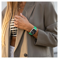 Sie sehen das Produktbild 04 von Vonmählen Classic 2 Silikonarmband für Apple Watch (38 / 40 / 41 mm), grün Vonmählen Classic 2 Silikonarmband für Apple Watch (38 / 40 / 41 mm), grün