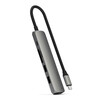 Satechi USB-C 6-in 1 Slim Multiport Adapter 4K, space grau