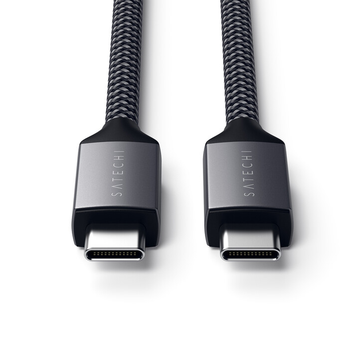 Satechi Type-C zu Type-C 100W Ladekabel 2m, space grau