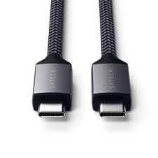 Sie sehen das Produktbild 04 von Satechi Type-C zu Type-C 100W Ladekabel 2m, space grau Satechi Type-C zu Type-C 100W Ladekabel 2m, space grau