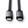 Satechi Type-C zu Type-C 100W Ladekabel 2m, space grau