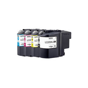 Sie sehen das Produkt BROTHER LC229XLBK Tintenpatrone Schwarz, Produktbild: 01 BROTHER LC229XLBK Tintenpatrone Schwarz