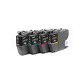 BROTHER LC421VAL Farbtintenset (bestehend aus 4 Tintenpatronen: Schwarz, Cyan, Magenta, Gelb)