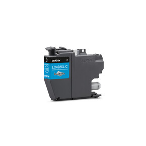 Sie sehen das Produkt BROTHER LC422XLC Tintenpatrone Cyan, Produktbild: 01 BROTHER LC422XLC Tintenpatrone Cyan