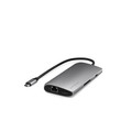 Sie sehen das Produktbild 01 von Satechi USB-C Multiport Adapter 8K mit Ethernet V3, space grau Satechi USB-C Multiport Adapter 8K mit Ethernet V3, space grau