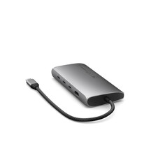 Sie sehen das Produktbild 04 von Satechi USB-C Multiport Adapter 8K mit Ethernet V3, space grau Satechi USB-C Multiport Adapter 8K mit Ethernet V3, space grau