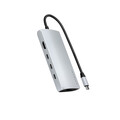 Sie sehen das Produktbild 04 von Satechi USB-C Multiport Adapter 8K mit Ethernet V3, silber Satechi USB-C Multiport Adapter 8K mit Ethernet V3, silber