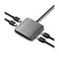 Sie sehen das Produktbild 03 von Satechi USB-C PD 4-Port Hub, space grau Satechi USB-C PD 4-Port Hub, space grau