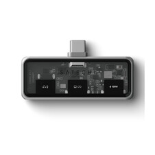 Satechi USB-C PD Mobile XR Hub, 3,5mm Audio, space grau