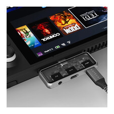 Satechi USB-C PD Mobile XR Hub, 3,5mm Audio, space grau