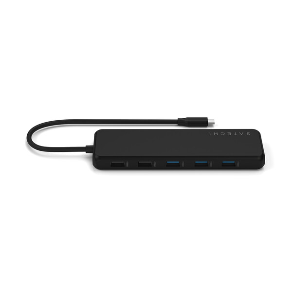 Sie sehen das Produktbild 03 von Satechi USB-C 13-in-1 Triple Display Multiport Adapter, schwarz Satechi USB-C 13-in-1 Triple Display Multiport Adapter, schwarz
