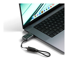 Sie sehen das Produktbild 03 von Satechi USB-C Mini NVMe SSD Gehäuse, space grau Satechi USB-C Mini NVMe SSD Gehäuse, space grau