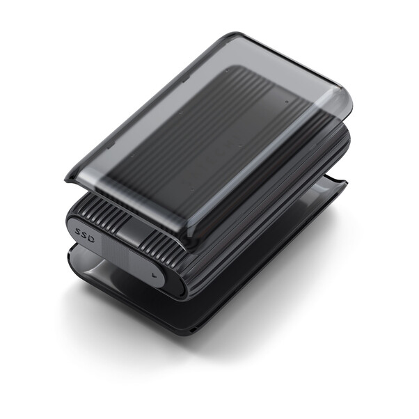 Sie sehen das Produktbild 03 von Satechi USB4 NVMe SSD Pro Gehäuse, space grau Satechi USB4 NVMe SSD Pro Gehäuse, space grau