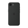 Apple iPhone 16e Silikon Case, schwarz