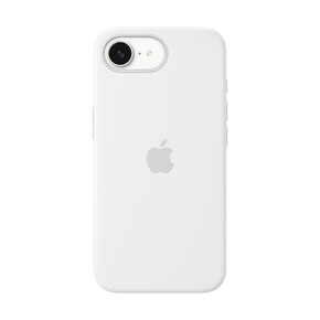 Sie sehen das Produkt Apple iPhone 16e Silikon Case, weiss, Produktbild: 01 Apple iPhone 16e Silikon Case, weiss