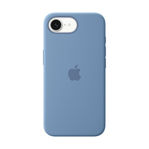 Sie sehen das Produkt Apple iPhone 16e Silikon Case, winterblau, Produktbild: 01 Apple iPhone 16e Silikon Case, winterblau