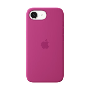 Sie sehen das Produkt Apple iPhone 16e Silikon Case, fuchsia, Produktbild: 01 Apple iPhone 16e Silikon Case, fuchsia