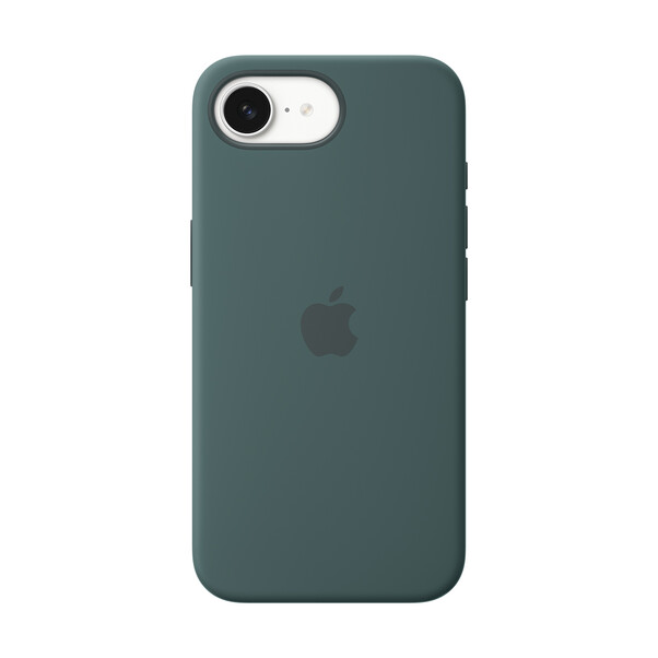Apple iPhone 16e Silikon Case, seegrün