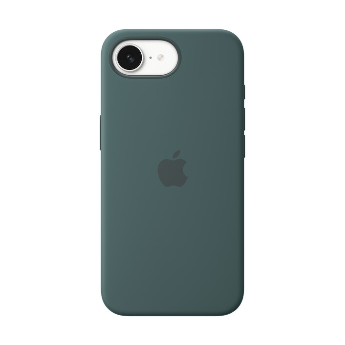 Apple iPhone 16e Silikon Case, seegrün