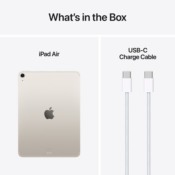 Apple iPad Air 11&quot; Wi-Fi + Cellular, 128GB, polarstern