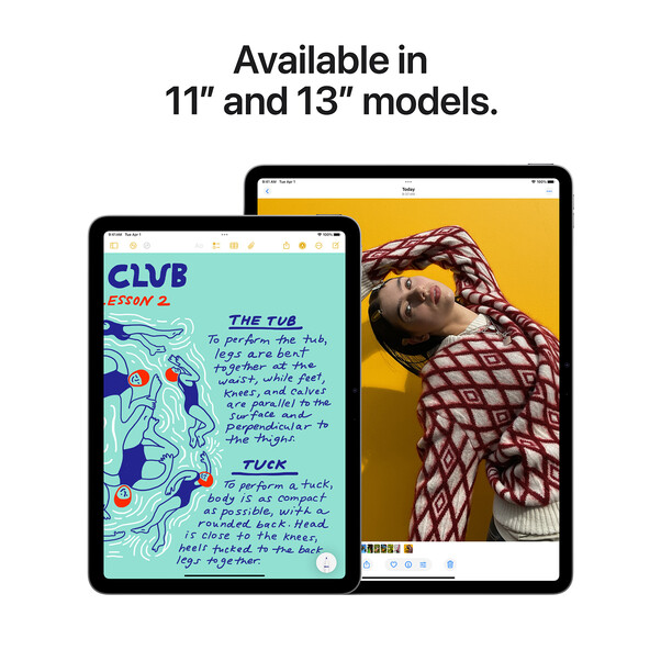 Apple iPad Air 13" Wi-Fi + Cellular, 512GB, violett>