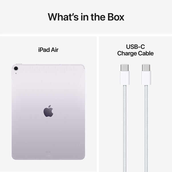 Apple iPad Air 13" Wi-Fi + Cellular, 512GB, violett>
