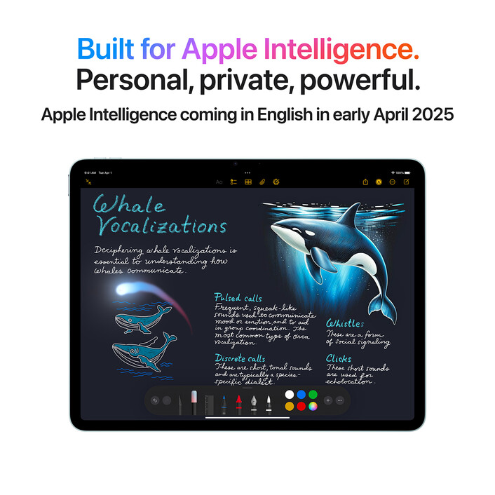 Apple iPad Air 13&quot; Wi-Fi, 128GB, blau