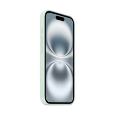 Apple iPhone 16 Silikon Case mit MagSafe, aquamarin