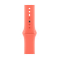 Apple Watch 46mm Sportarmband, mandarine - M/L