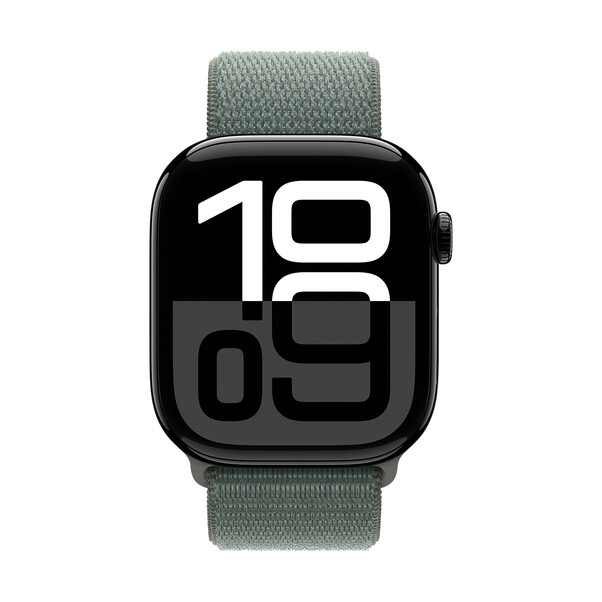 Apple Watch 46mm Sport Loop, salbeigrün