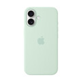 Sie sehen das Produktbild 01 von Apple iPhone 16 Silikon Case mit MagSafe, aquamarin Apple iPhone 16 Silikon Case mit MagSafe, aquamarin