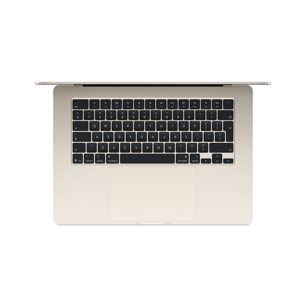 MacBook Air 15" mit M4 Chip, 10-Core CPU und 10-Core GPU, 24GB, 512GB SSD, polarstern>