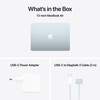 MacBook Air 13" mit M4 Chip, 10-Core CPU und 8-Core GPU, 16GB, 256GB SSD, himmelblau>