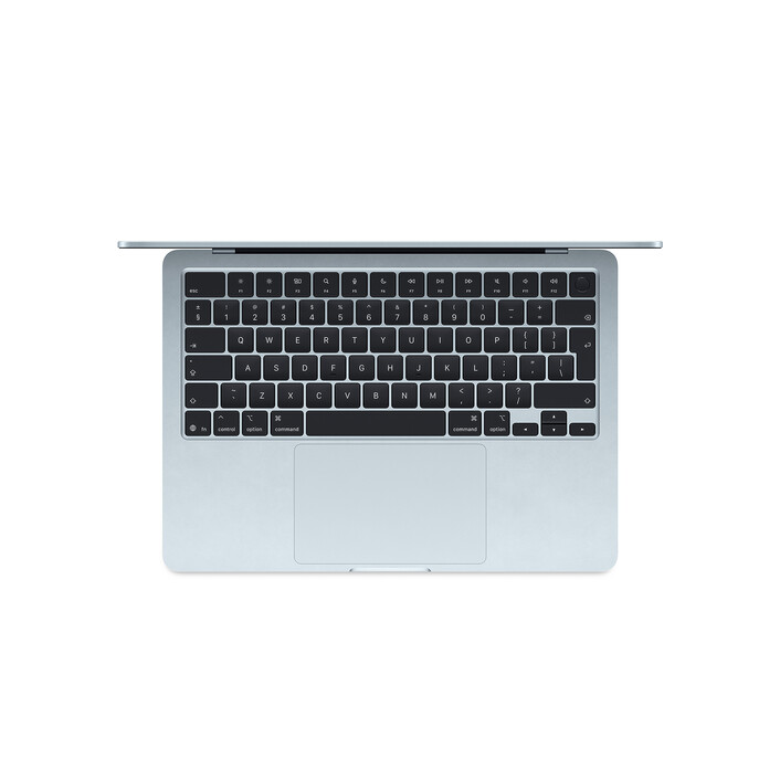 MacBook Air 13" mit M4 Chip, 10-Core CPU und 10-Core GPU, 24GB, 512GB SSD, himmelblau