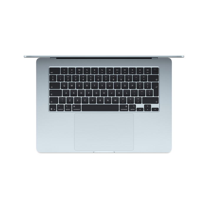 MacBook Air 15" mit M4 Chip, 10-Core CPU und 10-Core GPU, 16GB, 512GB SSD, himmelblau