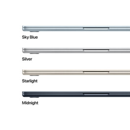 MacBook Air 13" mit M4 Chip, 10-Core CPU und 10-Core GPU, 16GB, 512GB SSD, silber