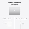 MacBook Air 13" mit M4 Chip, 10-Core CPU und 10-Core GPU, 16GB, 512GB SSD, silber