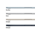 MacBook Air 15&quot; mit M4 Chip, 10-Core CPU und 10-Core GPU, 16GB, 256GB SSD, mitternacht
