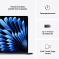 MacBook Air 15" mit M4 Chip, 10-Core CPU und 10-Core GPU, 16GB, 256GB SSD, mitternacht>