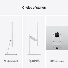 Sie sehen das Produktbild 19 von Apple Studio Display - Standardglas - VESA Mount Adapter (ohne Standfuß) Apple Studio Display - Standardglas - VESA Mount Adapter (ohne Standfuß)